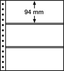 (359384) LIGHTHOUSE R-sheets, 3-way division, clear