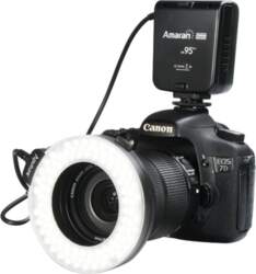 Macro zibspuldze, APUTURE, Ring Light LED