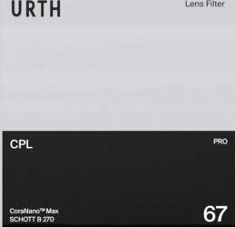 Filter, Urth, Urth 55mm CPL Lens