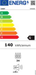 Candy , Wine Cooler , 438063 , Energy efficiency