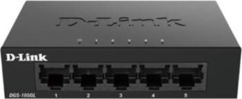 D-Link , Ethernet Switch , DGS-105GL/E , Unmanaged , Desktop