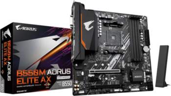 Mainboard, GIGABYTE, AMD B550, Socket AM4
