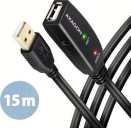 AXAGON , USB repeater cable, 15 m