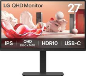 LCD Monitor, LG, 27BA75QB-B, 27, Panel