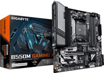 Mainboard, GIGABYTE, AMD B550, Socket AM4