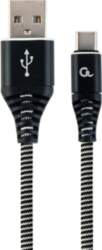 Cablexpert , Premium cotton braided Type-C USB