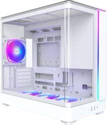 Case, MONTECH, micro ATX/Mini-ITX, White, Midi