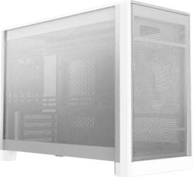 Case, MONTECH, micro ATX/Mini-ITX, White, Mini