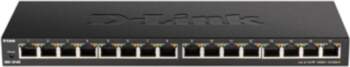 D-Link , 16-Port Gigabit Desktop Switch , DGS-1016S