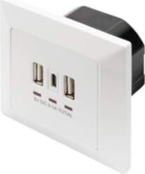 Digitus , Socket with USB A &