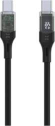 Fixed , Cable USB-C/USB-C with display, PD