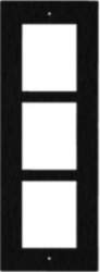 ENTRY PANEL 3MOD. FLUSH FRAME/BLACK/ IP