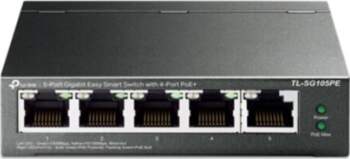 TP-LINK , Switch , TL-SG105PE , Unmanaged , Desktop , PoE+
