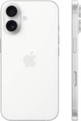 Apple , iPhone 16 , White , 6.1