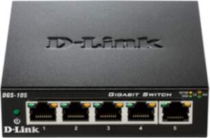 D-Link , Ethernet Switch , DGS-105/E , Unmanaged , Desktop