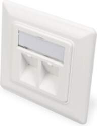 Digitus , Wallplate for Keystone Modules, German
