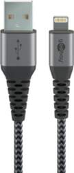Goobay , Lightning to USB-A Textile Cable