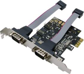 Logilink , 2 x serial (COM) , PCIe
