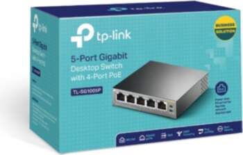 TP-LINK , Switch , TL-SG1005P , Unmanaged , Desktop , Gigabit