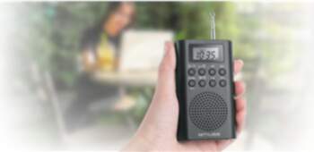 Muse , Pocket radio , M-03R , Black