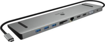Raidsonic Docking Station , IB-DK2106a-CPD , Ethernet LAN