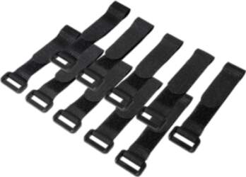 Logilink Velcro cable strap , KAB0056 , Black