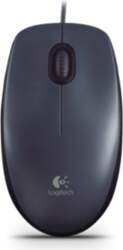 LOGITECH M90 Corded Mouse - GREY