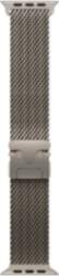 APPLE 49mm Natural Titanium Milanese Loop