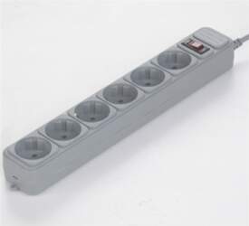 Gembird , SPG6-B-6C , Sockets quantity 6 , Surge