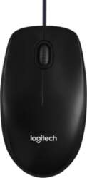 LOGITECH B100 Corded Mouse - BLACK