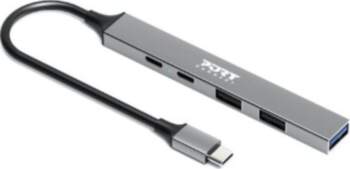 PORT CONNECT , USB-C Hub with 4