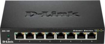 D-Link , Switch , DGS-108/E , Unmanaged , Desktop , Gigabit