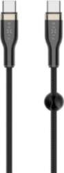 Fixed , Braided Cable USB-C/USB-C, 2m, 100W