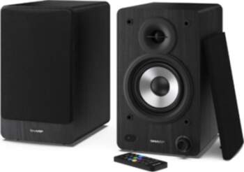 Sharp CP-SS30 Bookshelf Speakers, Black , Sharp