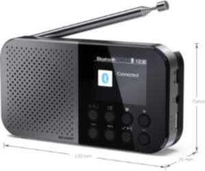 Sharp OSAKA Pocket/Handheld Portable Digital Radio