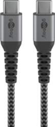 Goobay , USB-C to USB-C Textile Cable