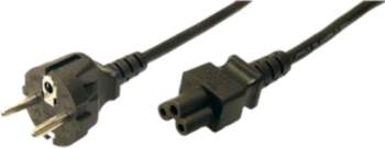 Logilink , Black CEE7/7 Schuko , C5 coupler