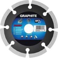 GRAPHITE Dimanta disks 180mm, segmented