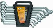 TOPEX Offset ring spanner set 8