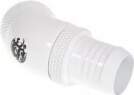 Bitspower Deluxe White Rotatable Connection 45