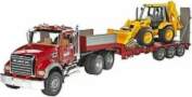 Bruder MACK Granite low loader and
