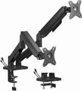 Gembird Adjustable desk 2-display mounting arm
