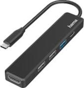 Hama USB-C Hub, 3x USB-A, USB-C