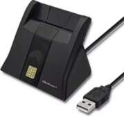 Qoltec Smart chip card scanner USB2