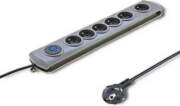 Qoltec Surge protector 6 sockets, 5m