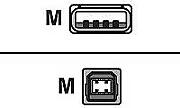 Sharkoon Cable USB 2.0 A-B
