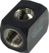 Alphacool distributing connector 3-shelf 1/4", black