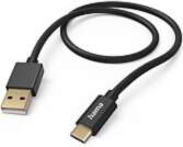 Hama Fabric Charging Cable, USB-A to