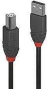 Lindy CABLE USB2 A-B 5M/ANTHRA (36675)