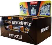 Maxell Alkaline LR6 AA 4-pack Display